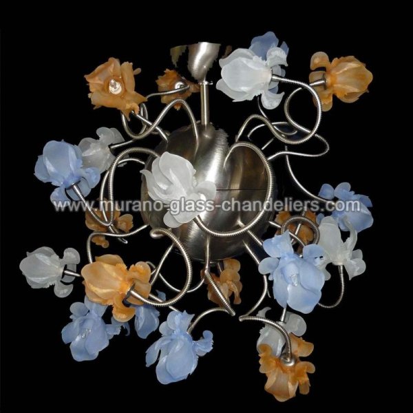 MURANO GLASS CHANDELIERSۥꥢͥ󥬥饹ǥꥢ16FIORI DI SETAסW800H800mm