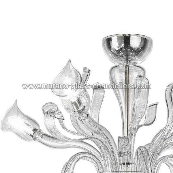 MURANO GLASS CHANDELIERSۥꥢͥ󥬥饹ǥꥢ8GIGLIOLAסW900H650mm