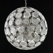 【MURANO GLASS CHANDELIERS】イタリア・ヴェネチアンガラスシャンデリア12灯「GLOBO」（W950×H950mm）