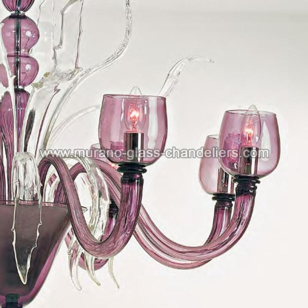 MURANO GLASS CHANDELIERSۥꥢͥ󥬥饹ǥꥢ8LADONNAסW1000H1000mm