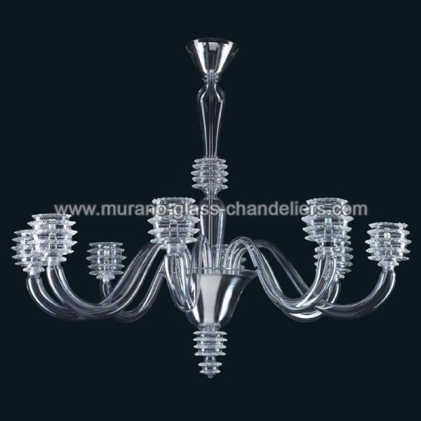 MURANO GLASS CHANDELIERSۥꥢͥ󥬥饹ǥꥢ8MOLLIEסW1050H950mm