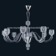 【MURANO GLASS CHANDELIERS】イタリア・ヴェネチアンガラスシャンデリア8灯「MOLLIE」（W1050×H950mm）<img class='new_mark_img2' src='https://img.shop-pro.jp/img/new/icons1.gif' style='border:none;display:inline;margin:0px;padding:0px;width:auto;' />