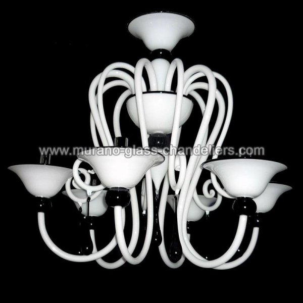 MURANO GLASS CHANDELIERSۥꥢͥ󥬥饹ǥꥢ6SERPICOסW800H700mm