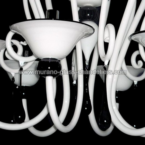 MURANO GLASS CHANDELIERSۥꥢͥ󥬥饹ǥꥢ6SERPICOסW800H700mm