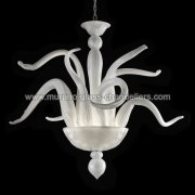 【MURANO GLASS CHANDELIERS】イタリア・ヴェネチアンガラスシャンデリア8灯「SIMPATICO」（W700×H700mm）<img class='new_mark_img2' src='https://img.shop-pro.jp/img/new/icons1.gif' style='border:none;display:inline;margin:0px;padding:0px;width:auto;' />