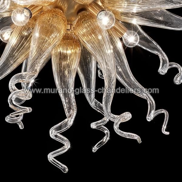 MURANO GLASS CHANDELIERSۥꥢͥ󥬥饹ǥꥢ15SOLAIREסW850H850mm