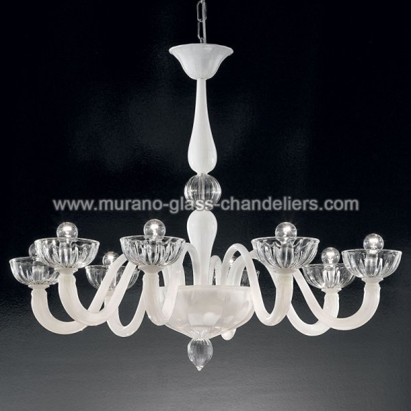 MURANO GLASS CHANDELIERSۥꥢͥ󥬥饹ǥꥢ8ANDRONICOסW900H680mm