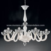 【MURANO GLASS CHANDELIERS】イタリア・ヴェネチアンガラスシャンデリア8灯「ANDRONICO」（W900×H680mm）<img class='new_mark_img2' src='https://img.shop-pro.jp/img/new/icons1.gif' style='border:none;display:inline;margin:0px;padding:0px;width:auto;' />