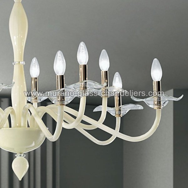 MURANO GLASS CHANDELIERSۥꥢͥ󥬥饹ǥꥢ12ARAGONAסW1100H650mm