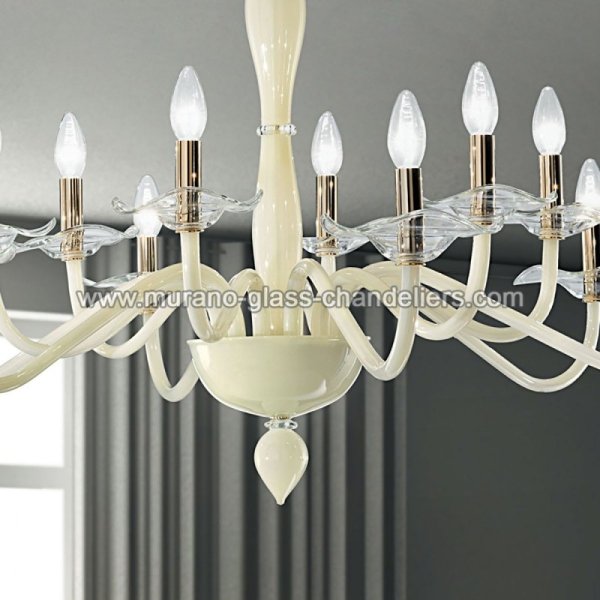 MURANO GLASS CHANDELIERSۥꥢͥ󥬥饹ǥꥢ12ARAGONAסW1100H650mm