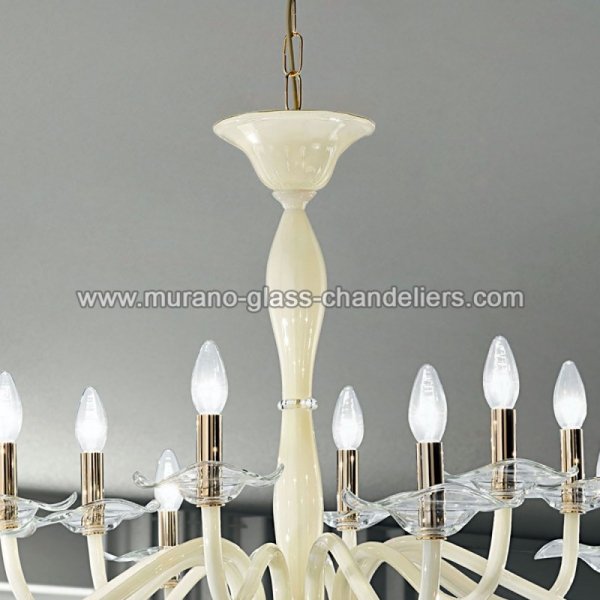 MURANO GLASS CHANDELIERSۥꥢͥ󥬥饹ǥꥢ12ARAGONAסW1100H650mm