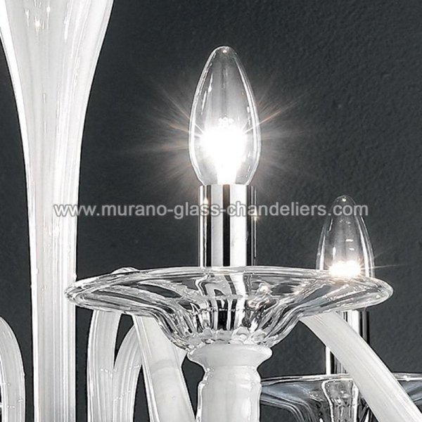 MURANO GLASS CHANDELIERSۥꥢͥ󥬥饹ǥꥢ6CABIRIסW760H640mm