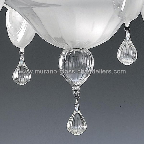 MURANO GLASS CHANDELIERSۥꥢͥ󥬥饹ǥꥢ6CABIRIסW760H640mm