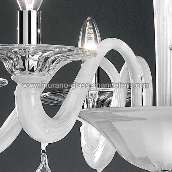 MURANO GLASS CHANDELIERSۥꥢͥ󥬥饹ǥꥢ6CABIRIסW760H640mm