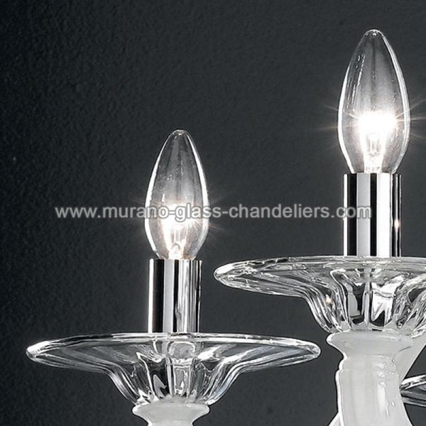 MURANO GLASS CHANDELIERSۥꥢͥ󥬥饹ǥꥢ6CABIRIסW760H640mm