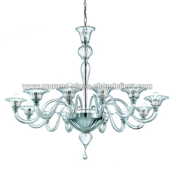 MURANO GLASS CHANDELIERSۥꥢͥ󥬥饹ǥꥢ12DOGEסW1100H1000mm