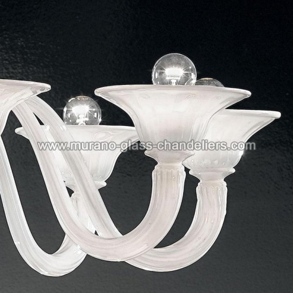 MURANO GLASS CHANDELIERSۥꥢͥ󥬥饹ǥꥢ8ERMESסW880H540mm