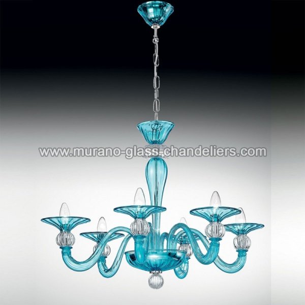 MURANO GLASS CHANDELIERSۥꥢͥ󥬥饹ǥꥢ8ERMIONEסW900H540mm