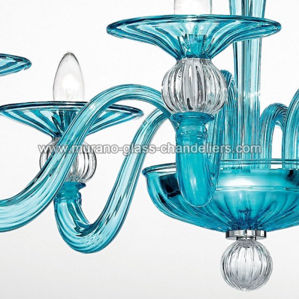 MURANO GLASS CHANDELIERSۥꥢͥ󥬥饹ǥꥢ8ERMIONEסW900H540mm