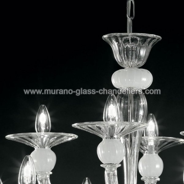 MURANO GLASS CHANDELIERSۥꥢͥ󥬥饹ǥꥢ12ERMIONEסW900H540mm