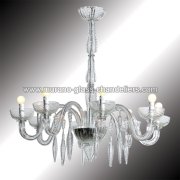 【MURANO GLASS CHANDELIERS】イタリア・ヴェネチアンガラスシャンデリア8灯「GEREMIA」（W920×H900mm）<img class='new_mark_img2' src='https://img.shop-pro.jp/img/new/icons1.gif' style='border:none;display:inline;margin:0px;padding:0px;width:auto;' />