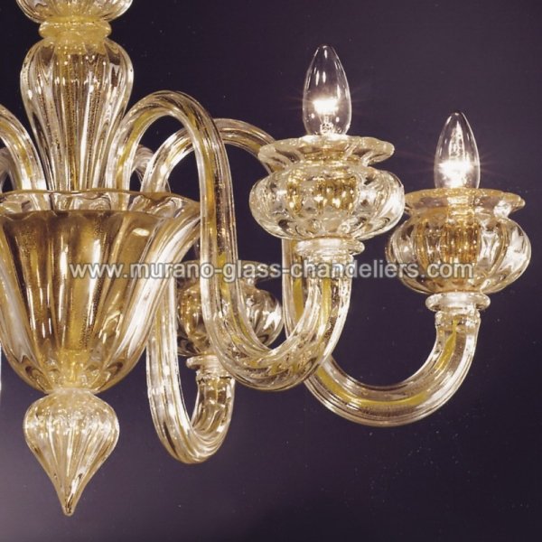 MURANO GLASS CHANDELIERSۥꥢͥ󥬥饹ǥꥢ6GIUDECCAסW760H660mm