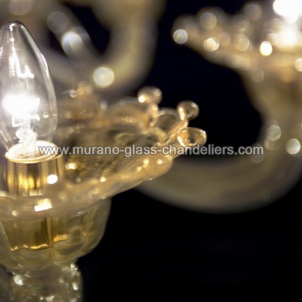 MURANO GLASS CHANDELIERSۥꥢͥ󥬥饹ǥꥢ8GONDOLAסW900H700mm