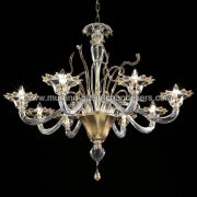 MURANO GLASS CHANDELIERSۥꥢͥ󥬥饹ǥꥢ8GONDOLAסW900H700mm