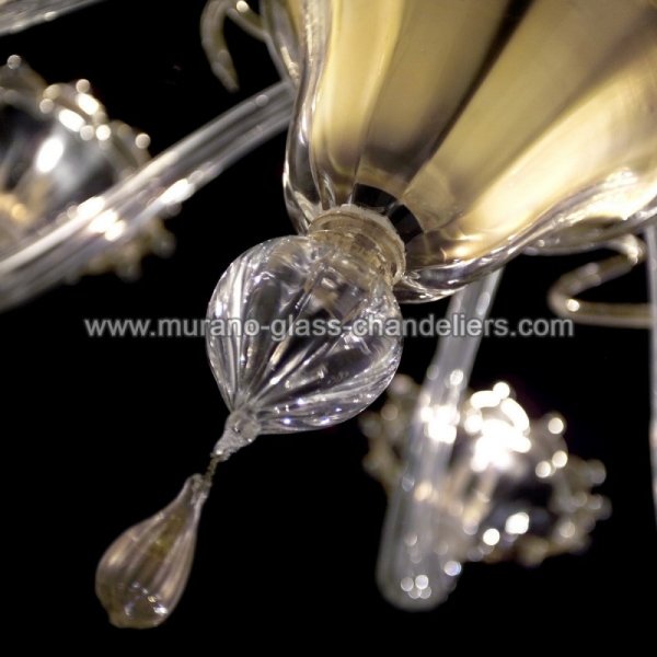 MURANO GLASS CHANDELIERSۥꥢͥ󥬥饹ǥꥢ8GONDOLAסW900H700mm