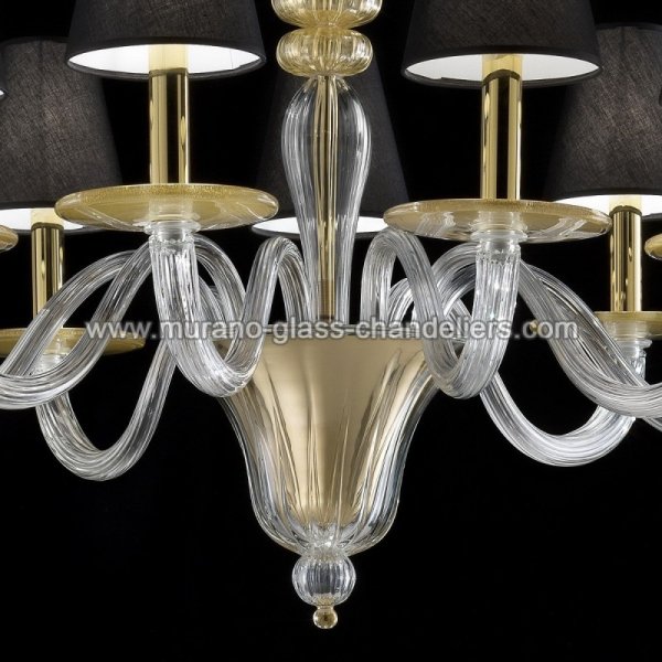 MURANO GLASS CHANDELIERSۥꥢͥ󥬥饹ǥꥢ9LEDAסW1150H1000mm