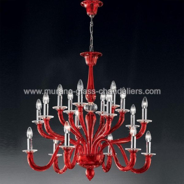 MURANO GLASS CHANDELIERSۥꥢͥ󥬥饹ǥꥢ18LEONTEסW860H780mm