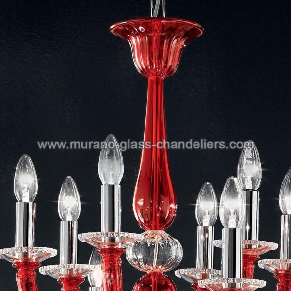 MURANO GLASS CHANDELIERSۥꥢͥ󥬥饹ǥꥢ18LEONTEסW860H780mm