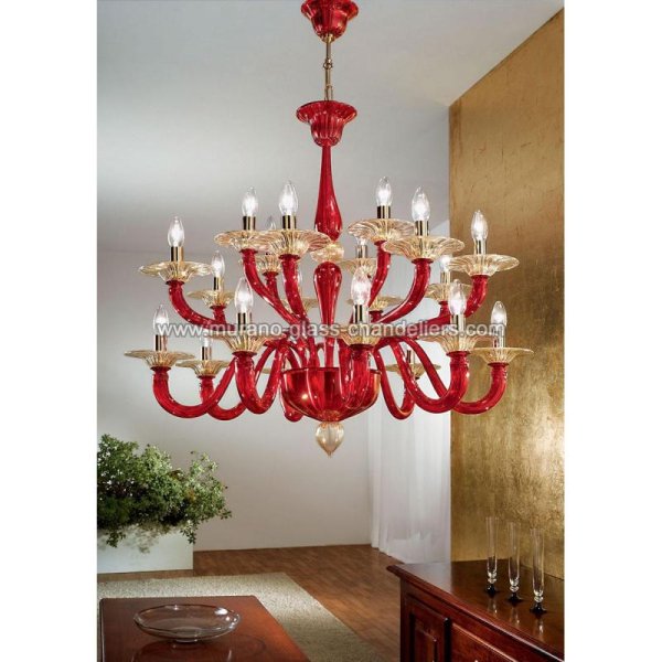 MURANO GLASS CHANDELIERSۥꥢͥ󥬥饹ǥꥢ20MACBETHסW940H780mm