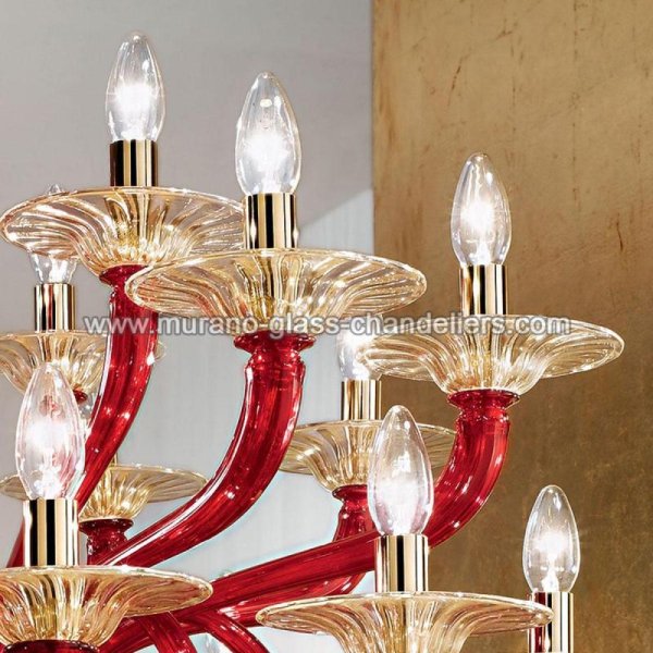 MURANO GLASS CHANDELIERSۥꥢͥ󥬥饹ǥꥢ20MACBETHסW940H780mm