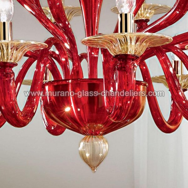 MURANO GLASS CHANDELIERSۥꥢͥ󥬥饹ǥꥢ20MACBETHסW940H780mm