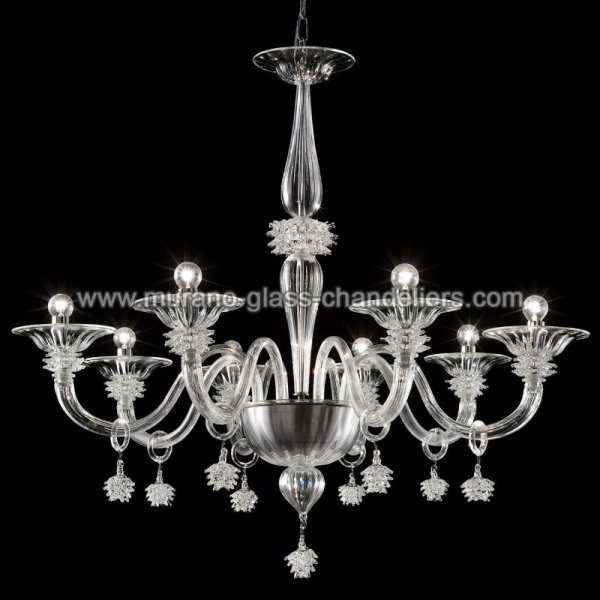 MURANO GLASS CHANDELIERSۥꥢͥ󥬥饹ǥꥢ8MAGELLANOסW950H1050mm