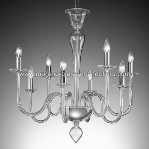 MURANO GLASS CHANDELIERSۥꥢͥ󥬥饹ǥꥢ8MIRANDAסW750H720mm