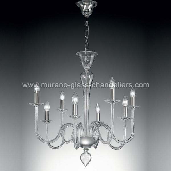 MURANO GLASS CHANDELIERSۥꥢͥ󥬥饹ǥꥢ8MIRANDAסW750H720mm