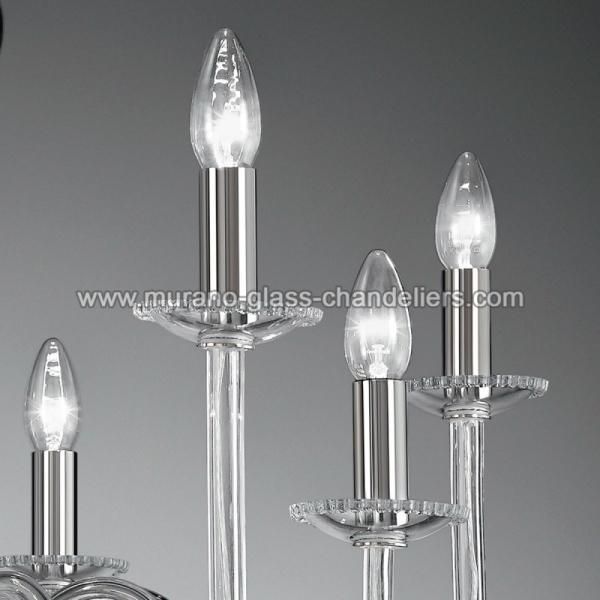 MURANO GLASS CHANDELIERSۥꥢͥ󥬥饹ǥꥢ8MIRANDAסW750H720mm