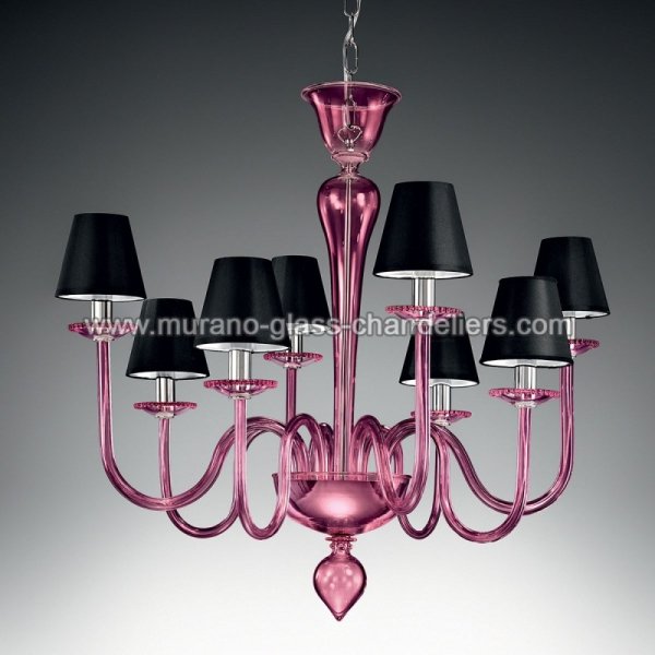 MURANO GLASS CHANDELIERSۥꥢͥ󥬥饹ǥꥢ8MIRANDAסW750H720mm