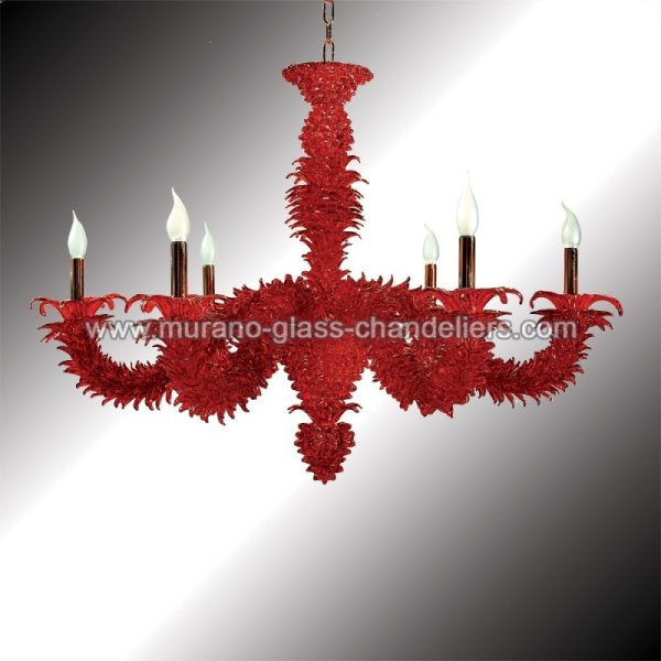 MURANO GLASS CHANDELIERSۥꥢͥ󥬥饹ǥꥢ6NARCISOסW950H750mm