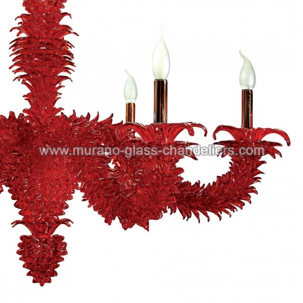 MURANO GLASS CHANDELIERSۥꥢͥ󥬥饹ǥꥢ6NARCISOסW950H750mm