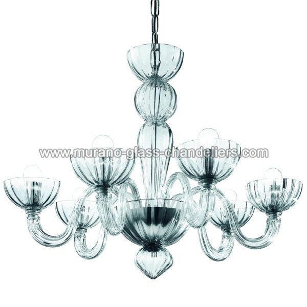 MURANO GLASS CHANDELIERSۥꥢͥ󥬥饹ǥꥢ6REDENTOREסW700H510mm