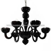【MURANO GLASS CHANDELIERS】イタリア・ヴェネチアンガラスシャンデリア6灯「REDENTORE」（W700×H510mm）<img class='new_mark_img2' src='https://img.shop-pro.jp/img/new/icons1.gif' style='border:none;display:inline;margin:0px;padding:0px;width:auto;' />