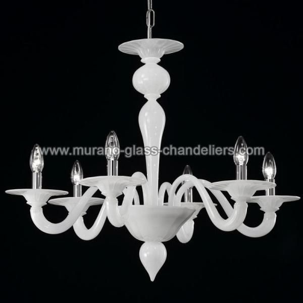 MURANO GLASS CHANDELIERSۥꥢͥ󥬥饹ǥꥢ6SERANAסW780H600mm