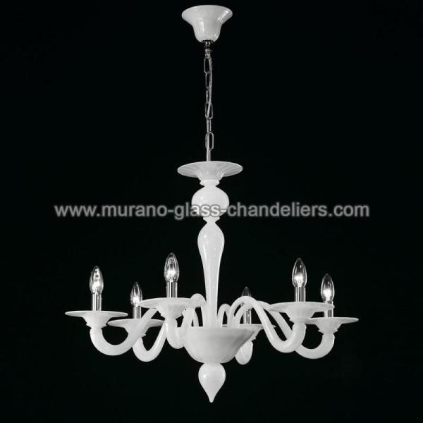 MURANO GLASS CHANDELIERSۥꥢͥ󥬥饹ǥꥢ6SERANAסW780H600mm