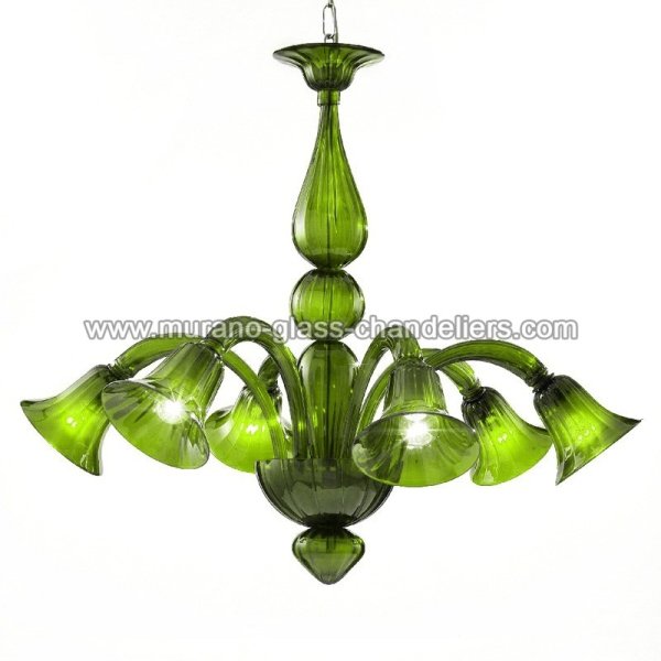 MURANO GLASS CHANDELIERSۥꥢͥ󥬥饹ǥꥢ6SERENISSIMAסW820H710mm