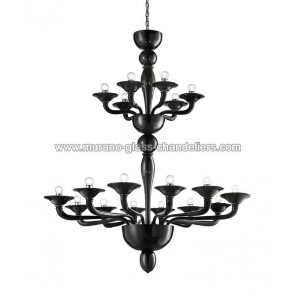 MURANO GLASS CHANDELIERSۥꥢͥ󥬥饹ǥꥢ18SQUEROסW1050H1300mm