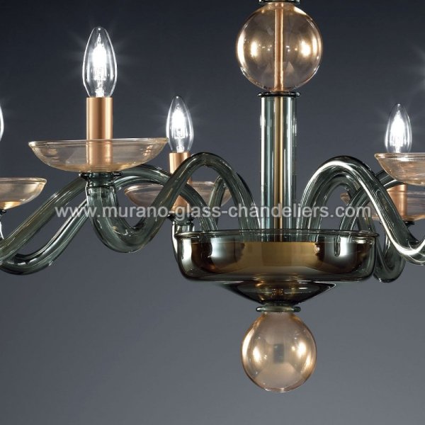 MURANO GLASS CHANDELIERSۥꥢͥ󥬥饹ǥꥢ8TIBALDOסW940H680mm