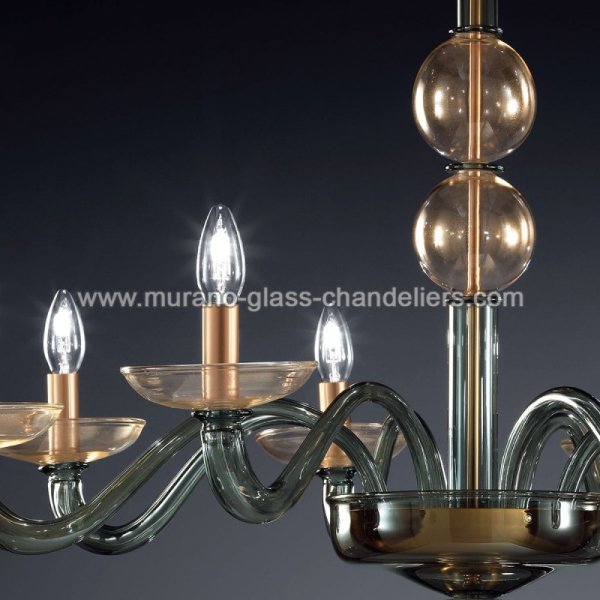 MURANO GLASS CHANDELIERSۥꥢͥ󥬥饹ǥꥢ8TIBALDOסW940H680mm